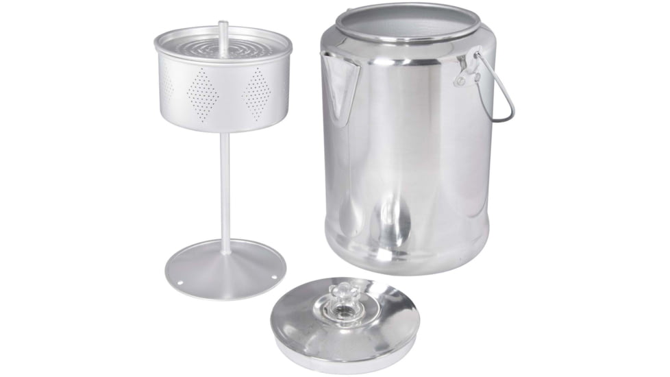Stansport Aluminum Percolator Coffee Pot - 20 Cup 279