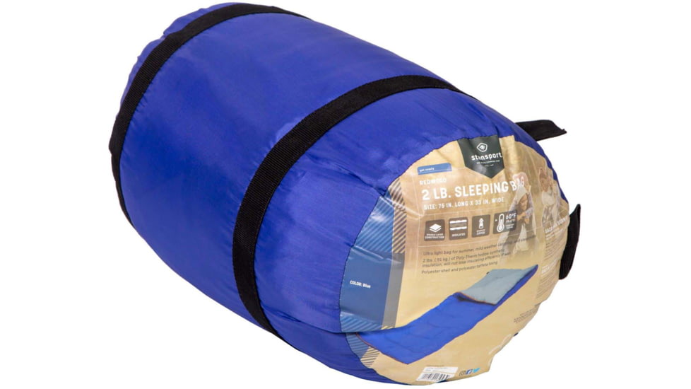 Stansport Redwood 30x75in Rectangular Sleeping Bag 520