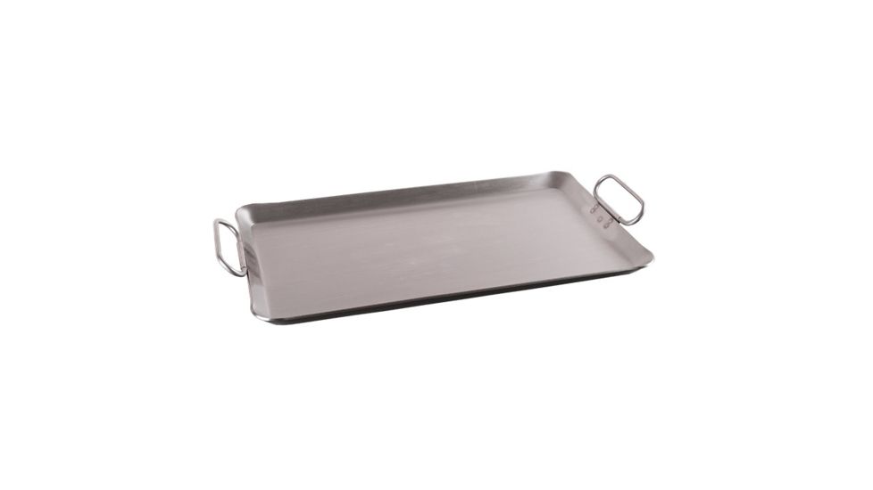 Stansport Steel Griddle w/Handles - 10 Gauge - 12x20in C-1220