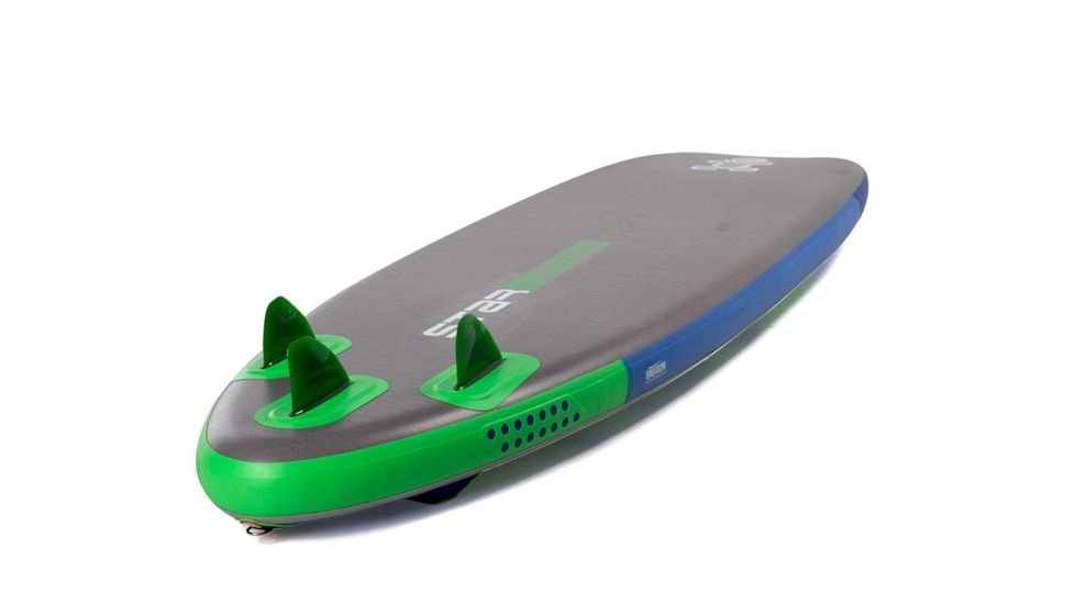 Starboard Touring Deluxe Dc Inflatable Lightweight Croc Skin Texture Paddle Board, Blue/Green, 12ft 6in, 2024180601002