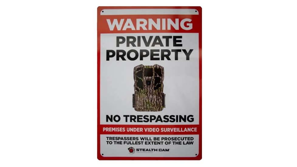 Stealth Cam Stealth Video Surveillance Sign, STC-SIGN-VS