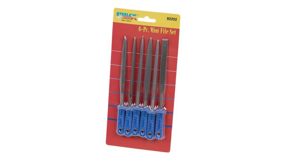 Steelex 6 Pc. Needle File Set, 7 in. Long D2252