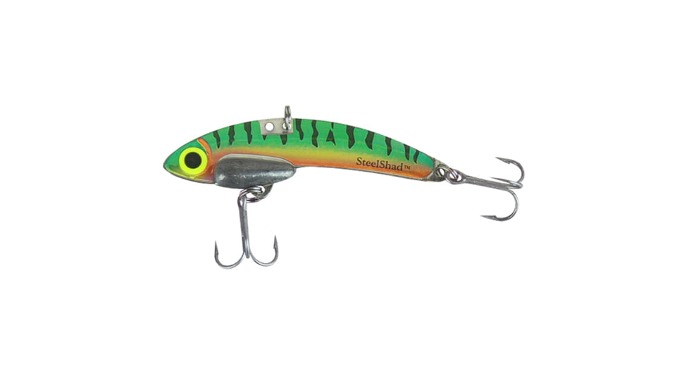 SteelShad 3/8 oz Blade Bait, Perch/Firetiger, SSL-10004
