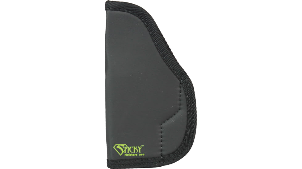 Sticky Holsters LG-3 Holster, Gl 17, 22, 31, 34, 35, 37, Ambidextrous, Black, Large, LG-3
