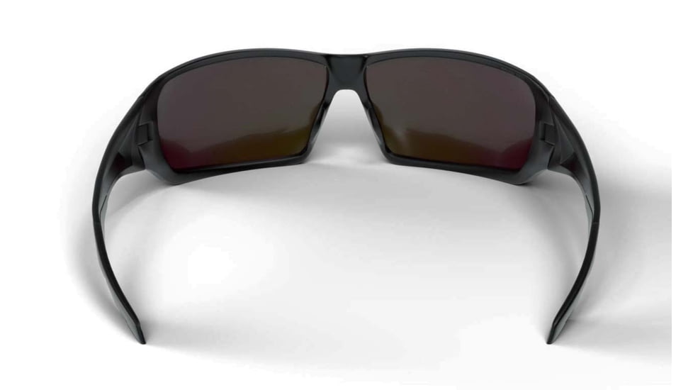 STNGR Ridge Ballistic Sunglasses, Matte Black/Red Mirror, Large, QY-XXC6-QT1V