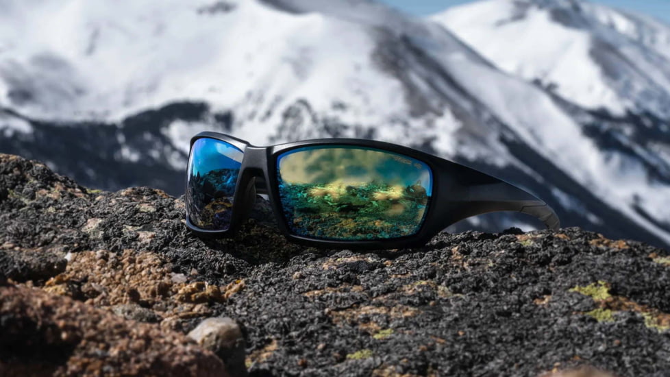 STNGR Ridge Ballistic Sunglasses, Matte Black/Smoke, Large/Extra Large, LC-43O4-RW0G