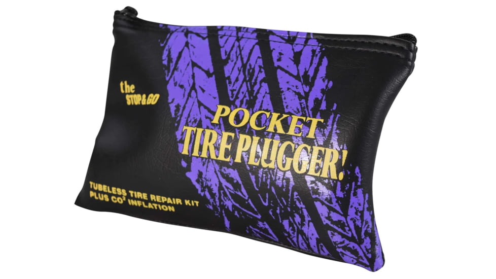 Stop &amp; Go Pocket Tire Plugger Plus Co2 Inflation, 1001