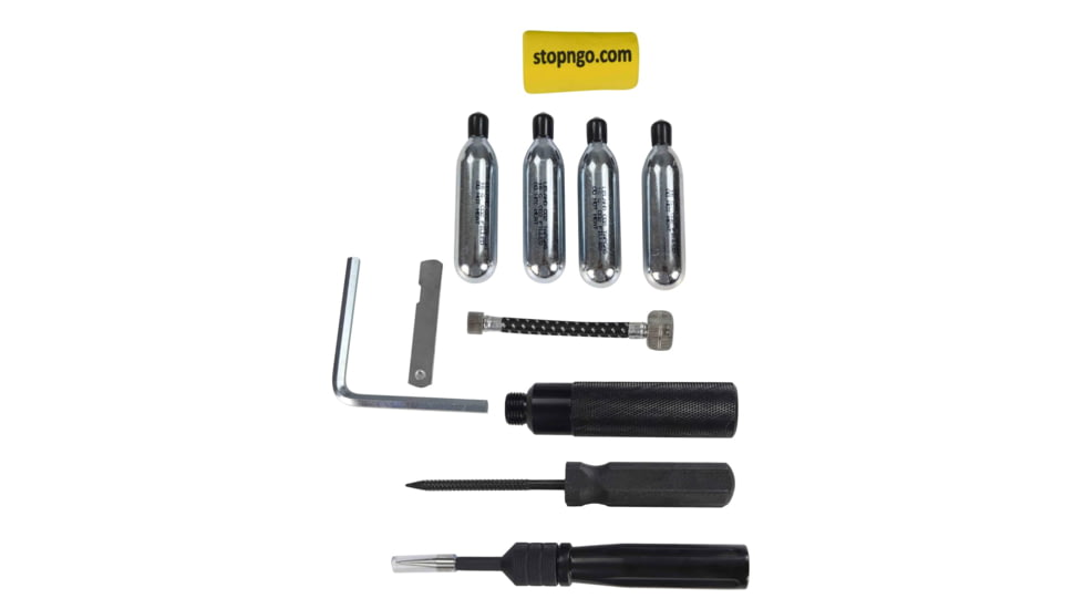 Stop &amp; Go Pocket Tire Plugger Plus Co2 Inflation, 1001