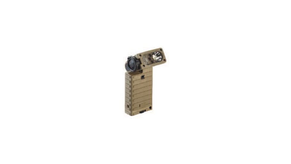Streamlight Sidewinder Tactical Flashlight, Military Model, Coyote Tan, Helmet Mount - C4 White, Red, Blue, IR LEDs