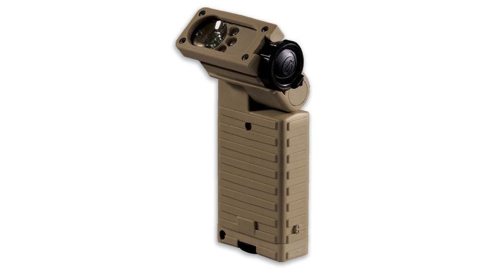 Streamlight Sidewinder Tactical Flashlight, Coyote Tan - C4 White, Red, Blue, IR LEDs 14032 Boxed package