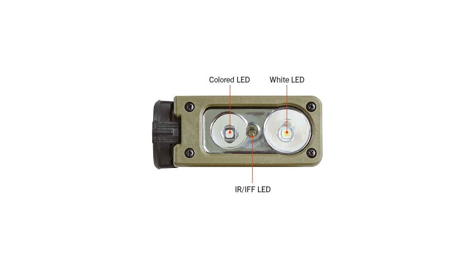 Streamlight Sidewinder X AA 275 Lumens LED Flashlight - User Configurable Model, Coyote, 14803