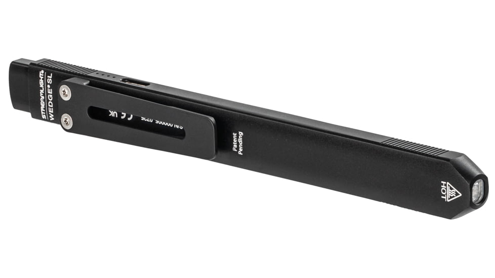Streamlight Wedge SL USB-C Rechargeable Battery 500 Lumens LED Flashlight, Black, 88840