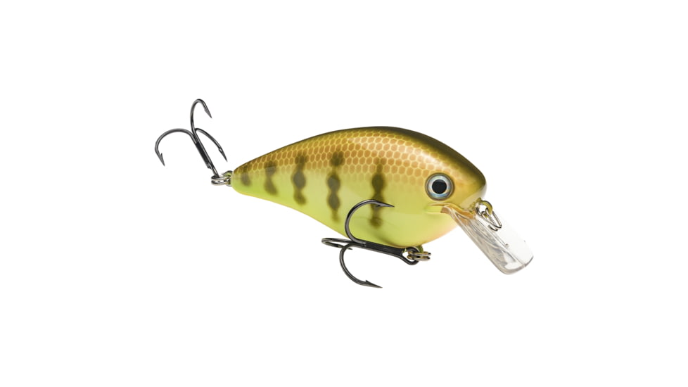 Strike King KVD 4.0 Magnum Squarebill Fishing Lure, Squarebill Crankbait, Chartreuse Perch, 7/8oz, HCKVDS4.0-650, HCKVDS4.0-650
