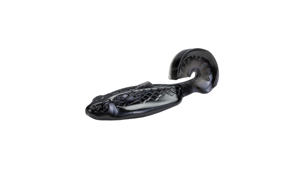Strike King Rage Buzz Minnow, Black, 3.75in, RGBZM-10