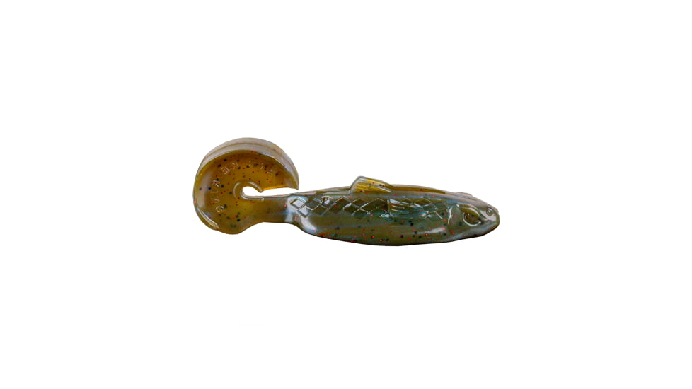 Strike King Rage Buzz Minnow, Blue Craw with Red Flake, 3.75in, RGBZM-805
