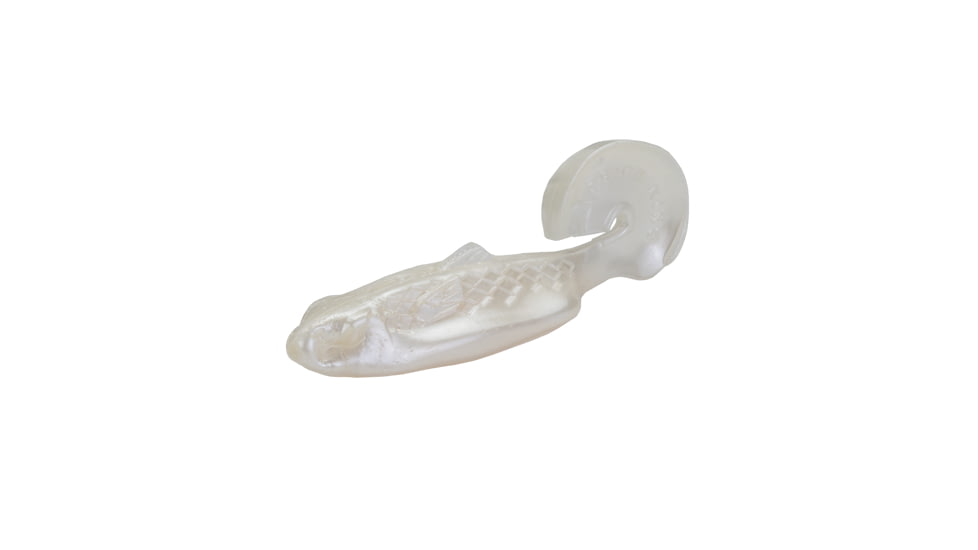 Strike King Rage Buzz Minnow, Pearl, 3.75in, RGBZM-84