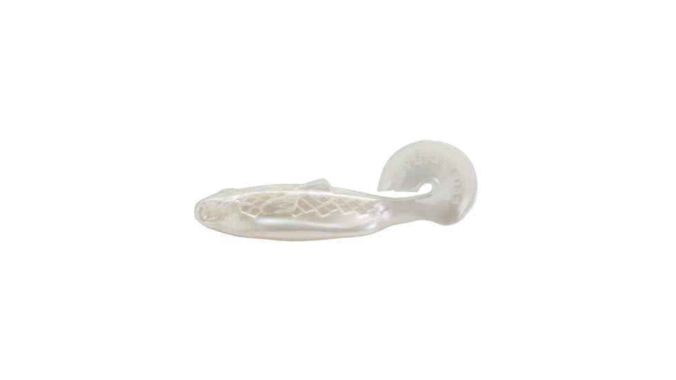 Strike King Rage Buzz Minnow, Pearl, 3.75in, RGBZM-84