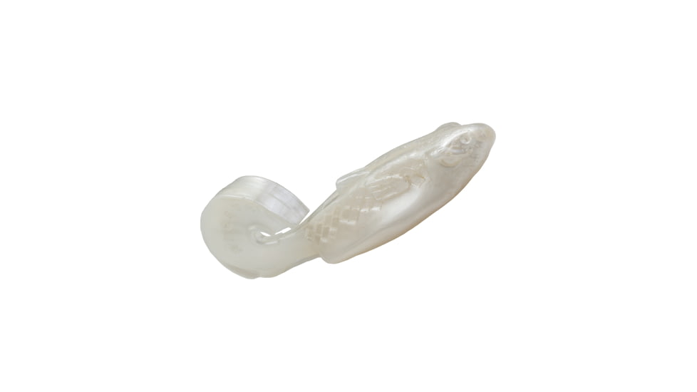 Strike King Rage Buzz Minnow, Pearl, 3.75in, RGBZM-84