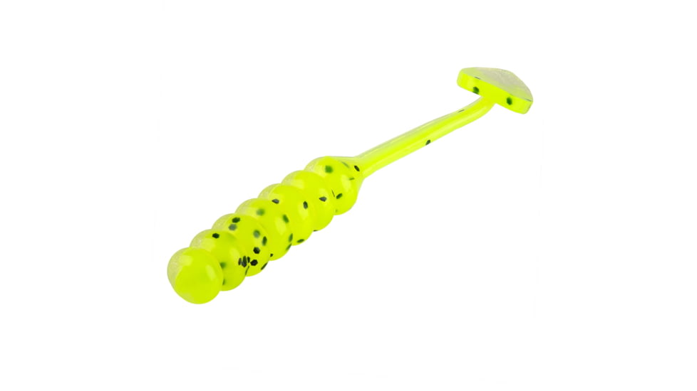 Strike King Slabalicious XL Softbait, 10 pack, 2.5in, Pepper Shad, 12-36439