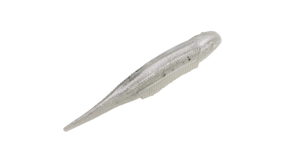 Strike King Spotlight Shim-E Minnow Softbait, 6 pack, 3in, Crystal Flash, 12-36027