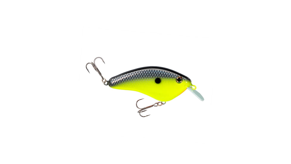 Strike King Strike King Hardliner Crankbaits, Chartreuse Baitfish, 7/16oz, HCHLNR-432