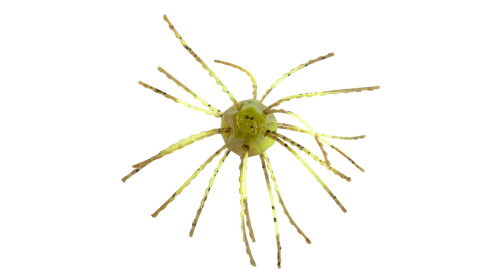 Strike King Tumbleweed Salted Softbait, 4 pack, 3in, Summer Craw, 12-36256