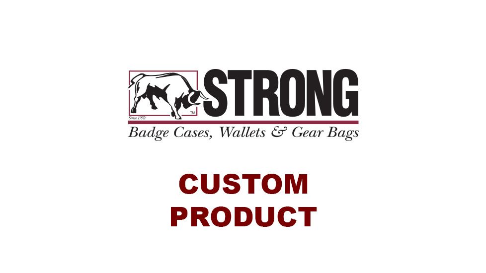 Strong Leather Company - Side Open Double ID FLip-out Recessed Badge Case - Dress