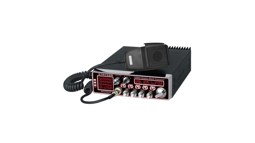 Stryker 10 Meter Amatuer CB Radio, Black SR655HPC