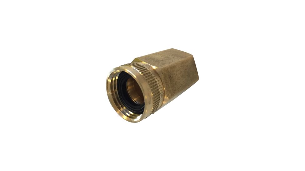 Sun Joe Dual Swivel Brass Connector Garden Hose to Pipe End / SPX Series, 2 in x .75 in SPX-BSCXL
