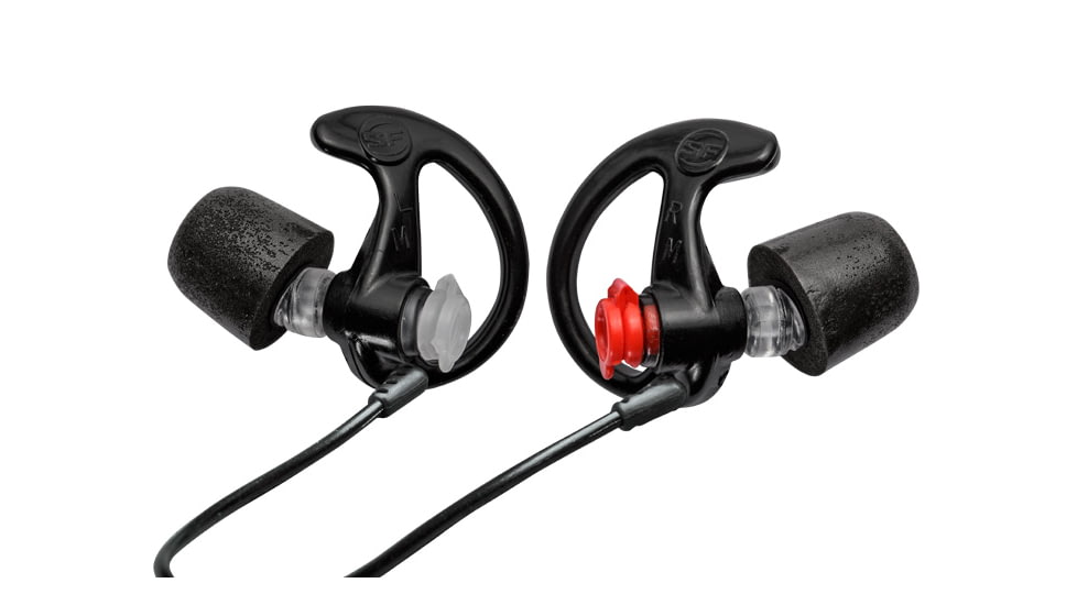 SureFire Sonic Defender Ultra, Large, Black, 1 Pair EP7-BK-LPR