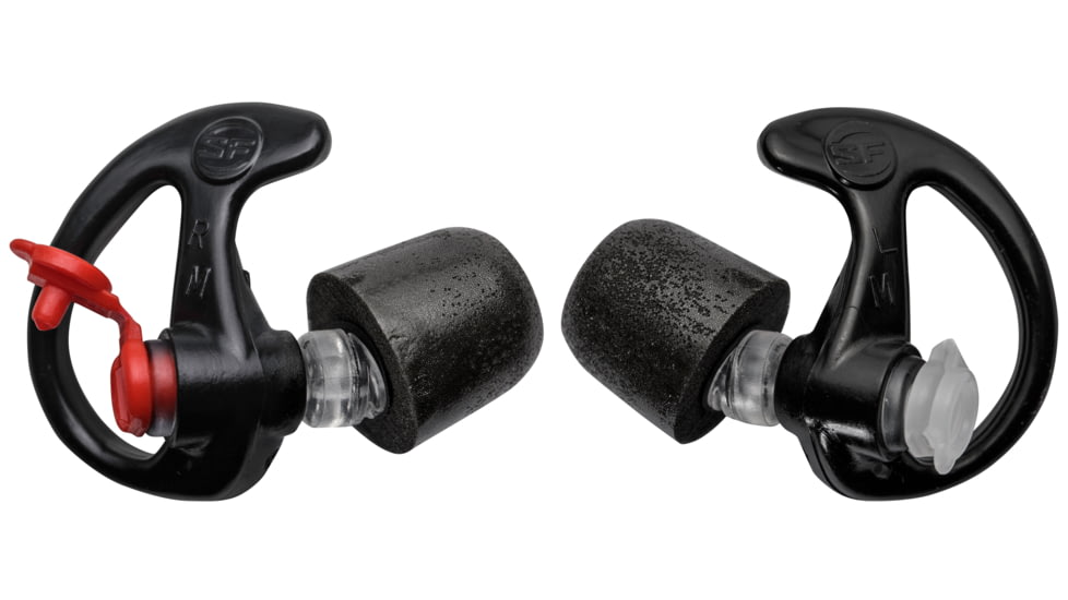 SureFire Sonic Defender Ultra, Large, Black, 1 Pair EP7-BK-LPR