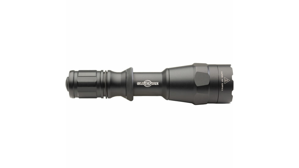 SureFire Dual Fuel LED Combat Flashlight w/Grip Ring, Black, P1RZ-B-DFT