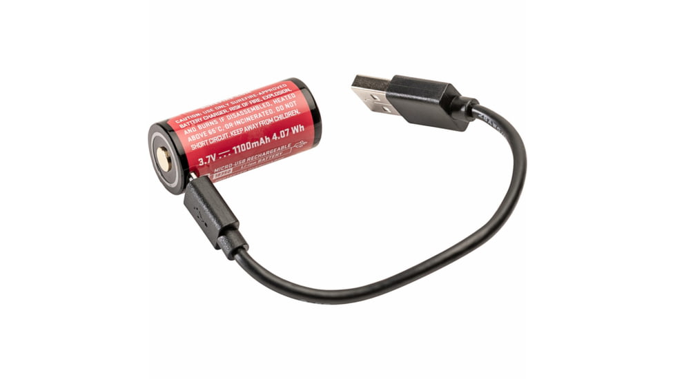 SureFire SF18350 Surefire Micro USB Lithium Ion Rechargeable Battery, SF18350