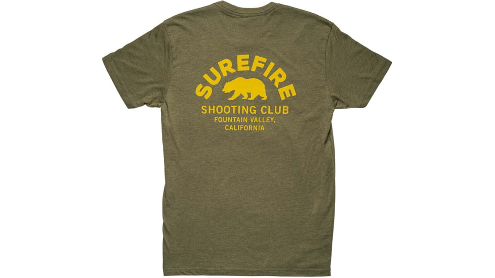 SureFire SHOOTING CLUB, Military Green, XL, SST-SC-MG-XL
