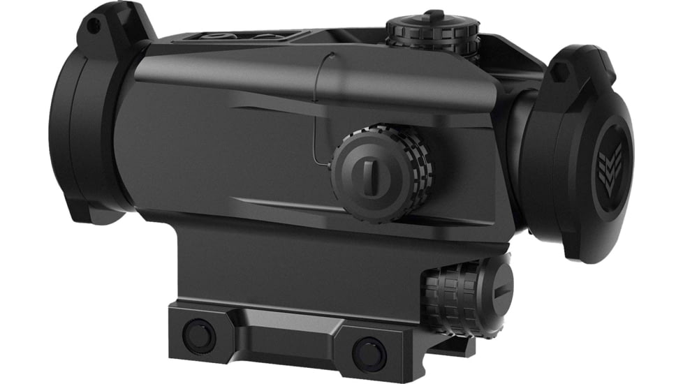 Swampfox Blade Prism Scope, 1x25mm, Red CQB Reticle, Black, BPS00125-R