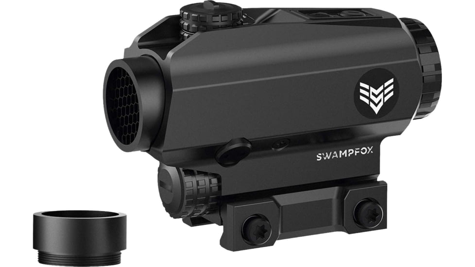Swampfox Blade Prism Scope, 1x25mm, Red CQB Reticle, Black, BPS00125-R