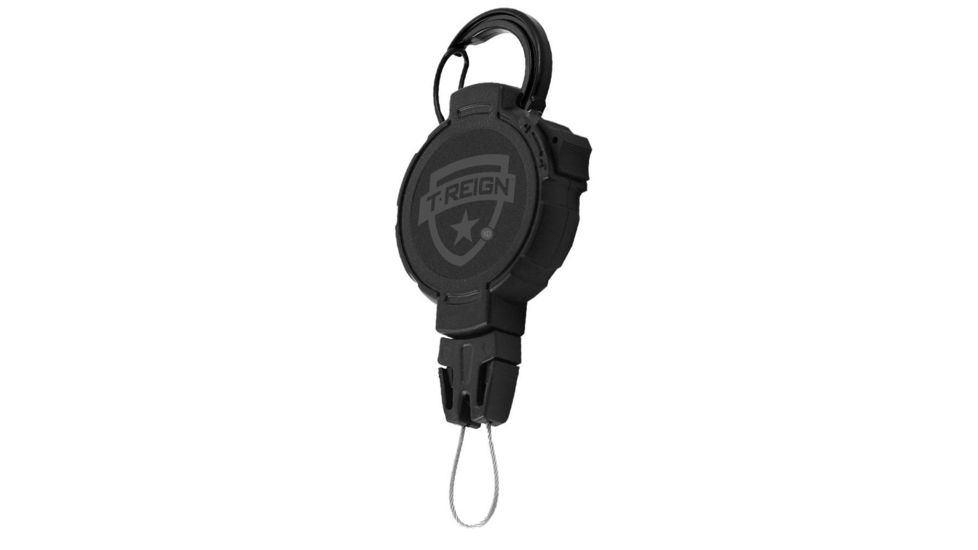 T-Reign Retractable Scuba Gear Tether, w/Strap, Black, Extra Large, 0TBP-0331