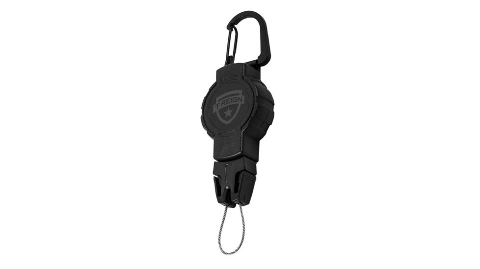 T-Reign Retractable Scuba Gear Tether, w/Strap, Black, Small, 0TRP-0271