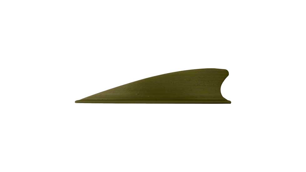 TAC Vanes 2.25in Matrix Shield Cut, 36 Pack, OD Green, 80TAC-0360311-1234