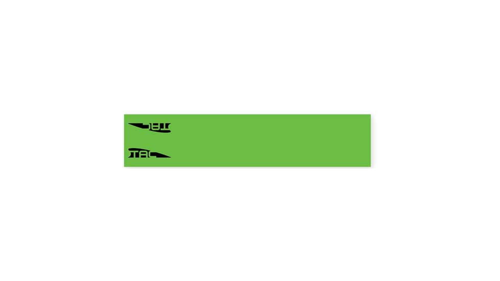 TAC Vanes 4.675in Standard Arrow Wrap, 13 Pack, Green, 80TAC-0135103-1141