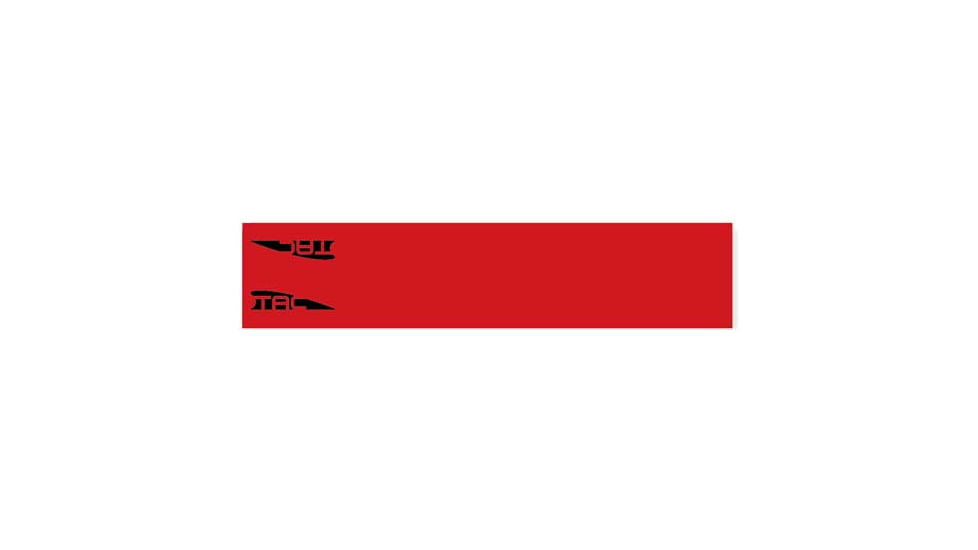TAC Vanes 4.675in Standard Arrow Wrap, 13 Pack, Red, 80TAC-0135106-1144