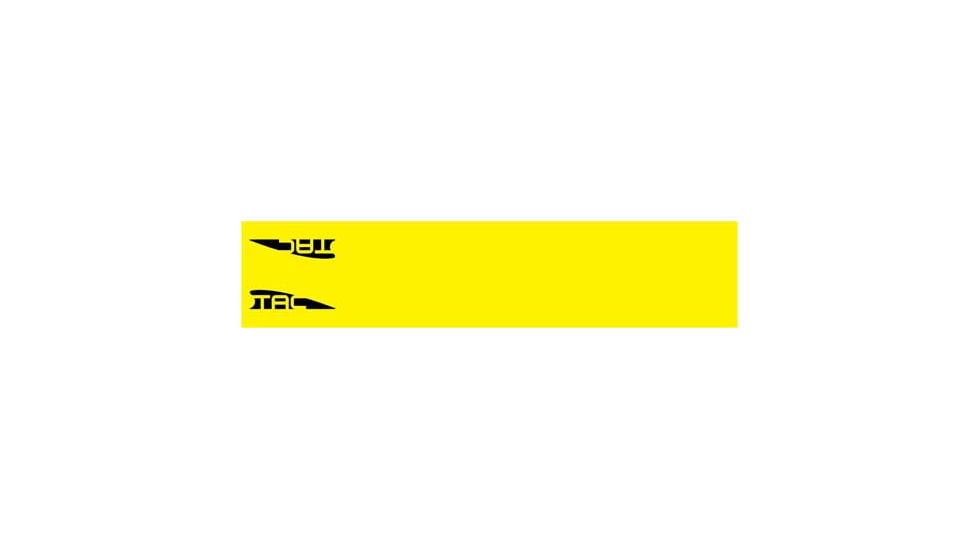 TAC Vanes 4.675in Standard Arrow Wrap, 13 Pack, Yellow, 80TAC-0135109-1147