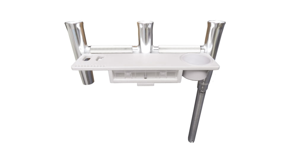 TACO Marine Trident Rod Holder Cluster Offset w/Tool Caddy Deluxe 61337