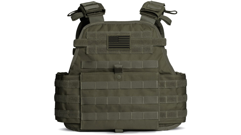 Tacticon Armament BattleVest Plate Carrier, Ranger Green, BV-REG-RG