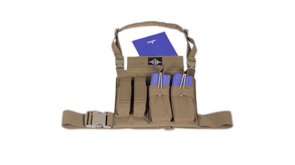 Tactical Assault Gear GO Time Chest Rig Coyote Tan