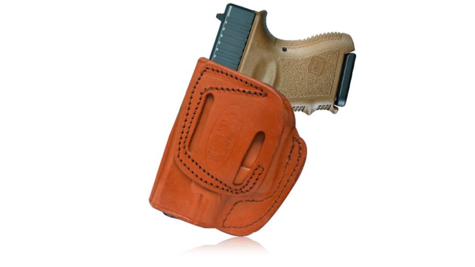 Tagua Gunleather Cross Draw Holster for Beretta, Brown, Right Hand, CDH3-117