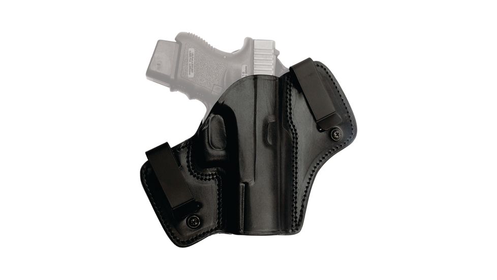 Tagua Gunleather Dual Clip Holster Ruger P345R Right Hand Black