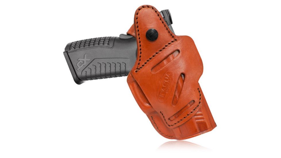 Tagua Gunleather Glock 17-22-31 Brown/Right Hand Holster, Brown IPHR4-302