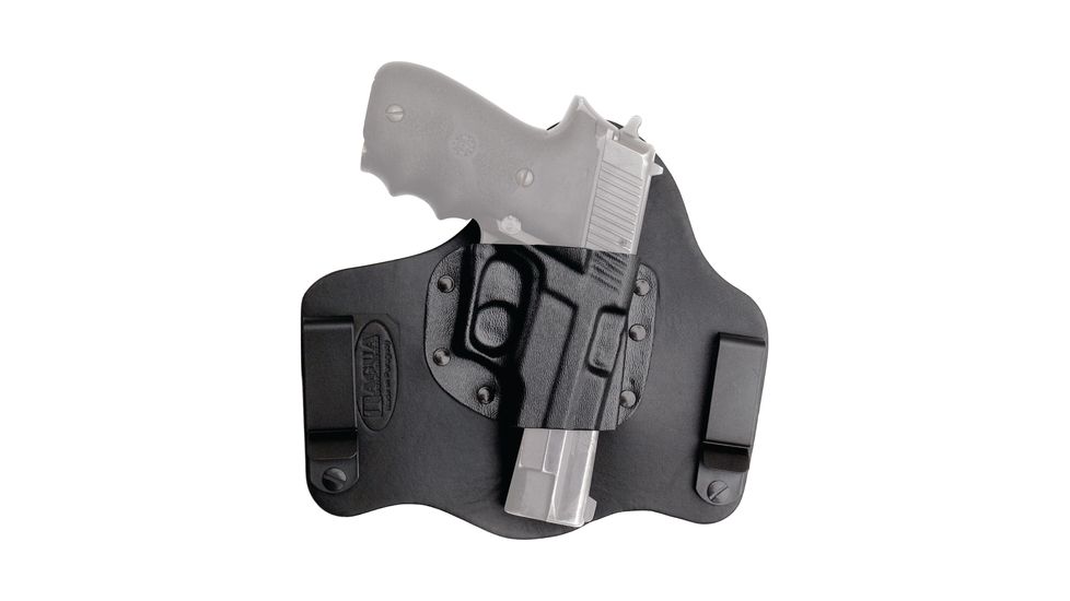 Tagua Gunleather Kydex Dual Clip Holster Springfield XD Compact Right Hand Black