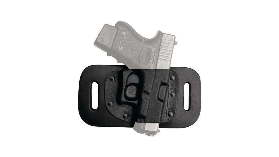 Tagua Gunleather Kydex Quick Draw Holster Smith &amp; Wesson M&amp;P Compact Right Hand Black